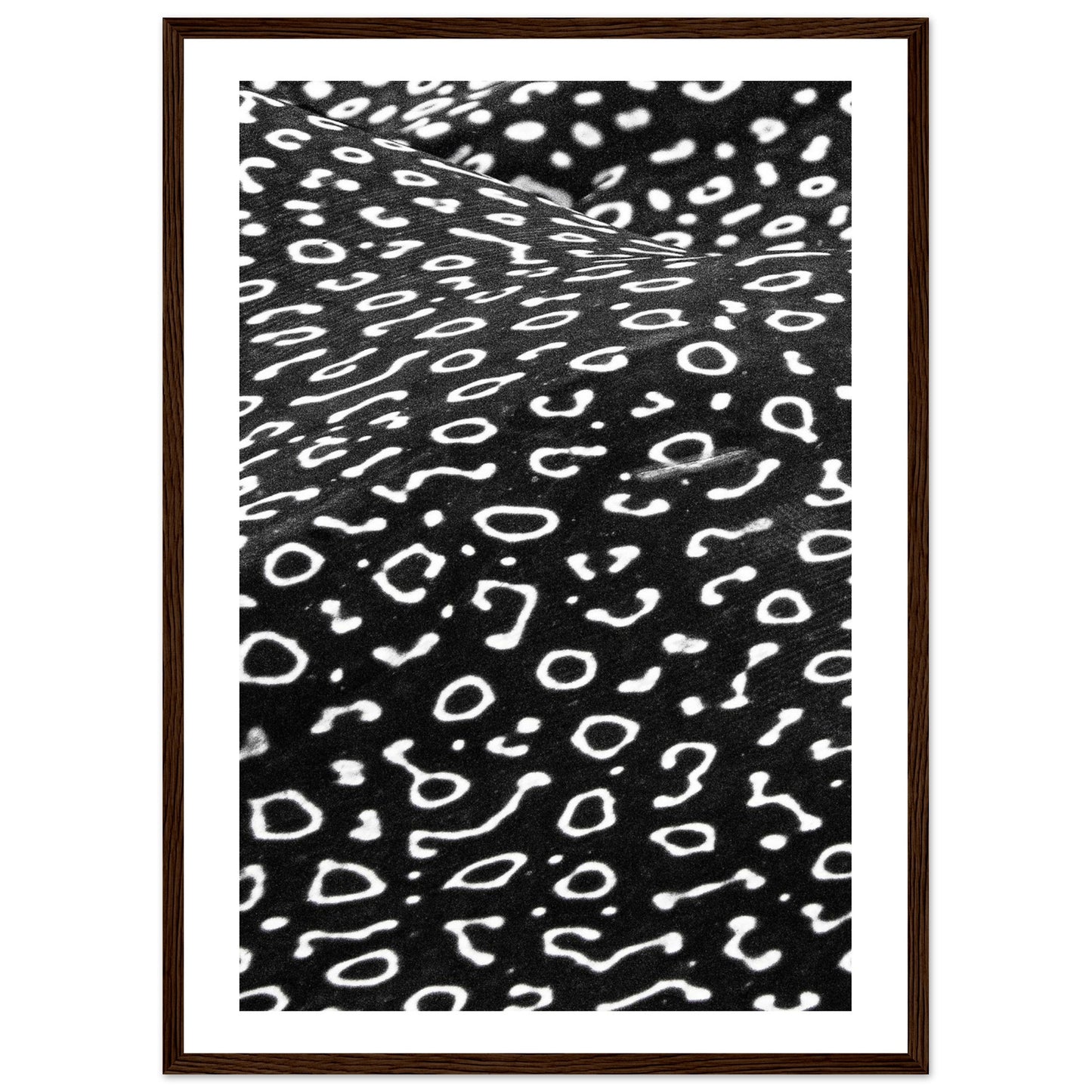 AWARD WINNER 2023 - SPOTTED EAGLE RAY PATTERN - WOODEN FRAME