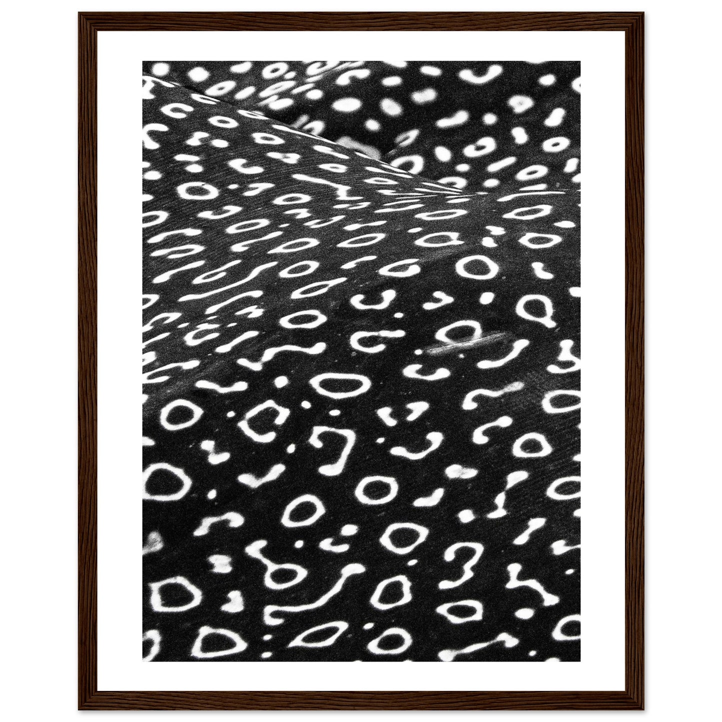 AWARD WINNER 2023 - SPOTTED EAGLE RAY PATTERN - WOODEN FRAME