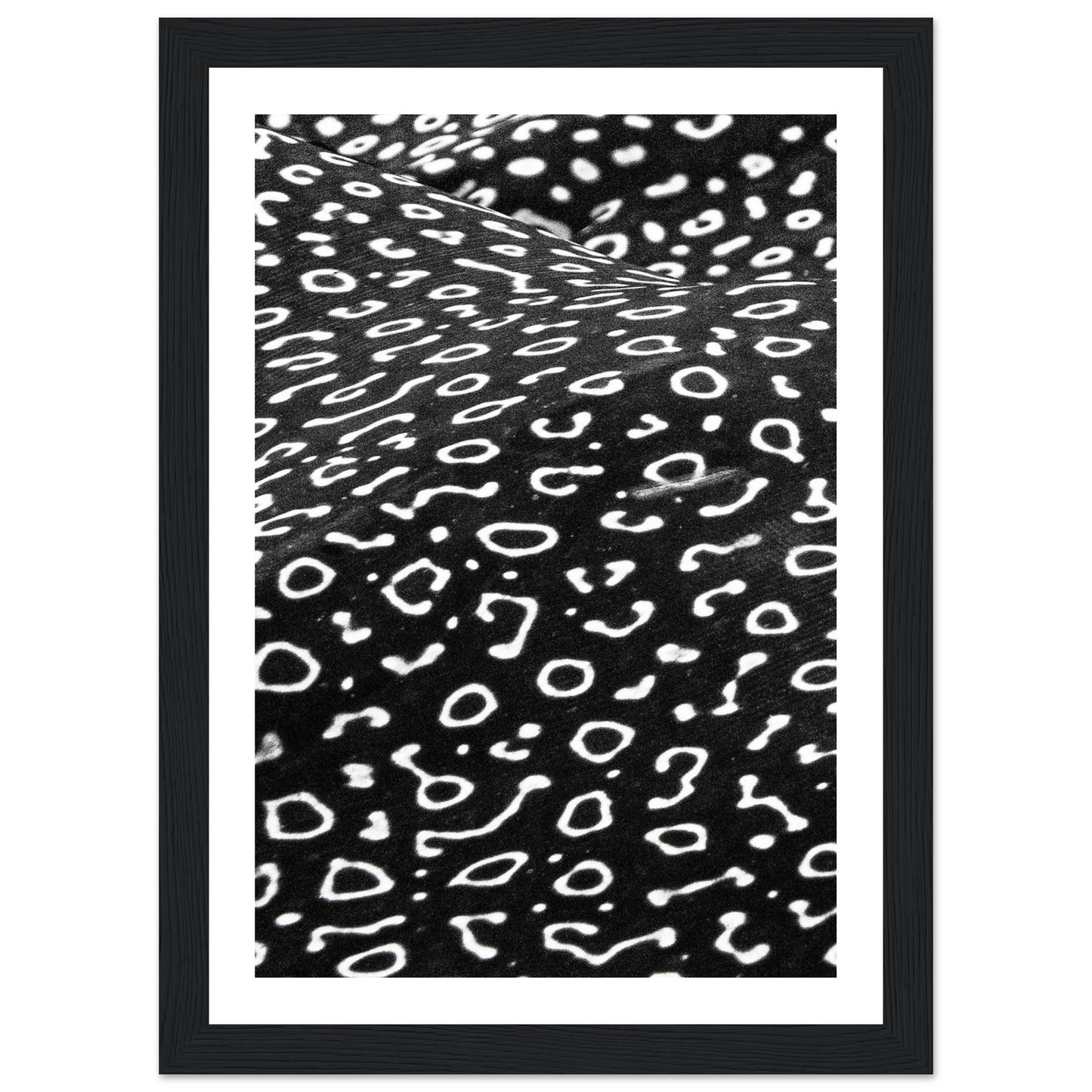 AWARD WINNER 2023 - SPOTTED EAGLE RAY PATTERN - WOODEN FRAME