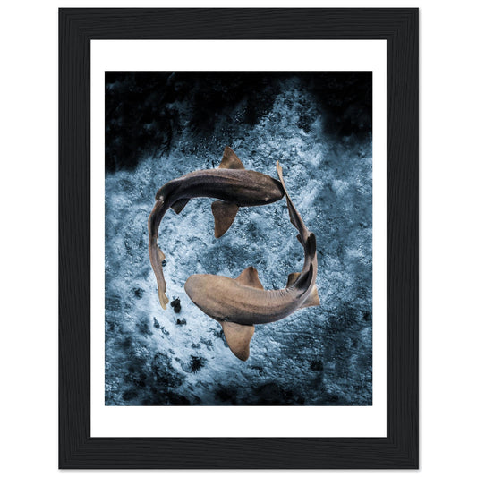 2023 AWARD WINNER - YING YANG NURSE SHARS - WOODEN FRAME