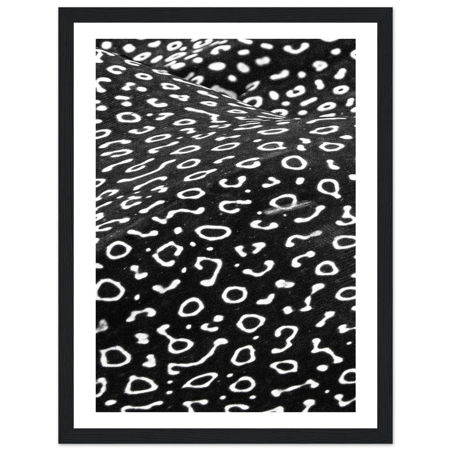 AWARD WINNER 2023 - SPOTTED EAGLE RAY PATTERN - WOODEN FRAME