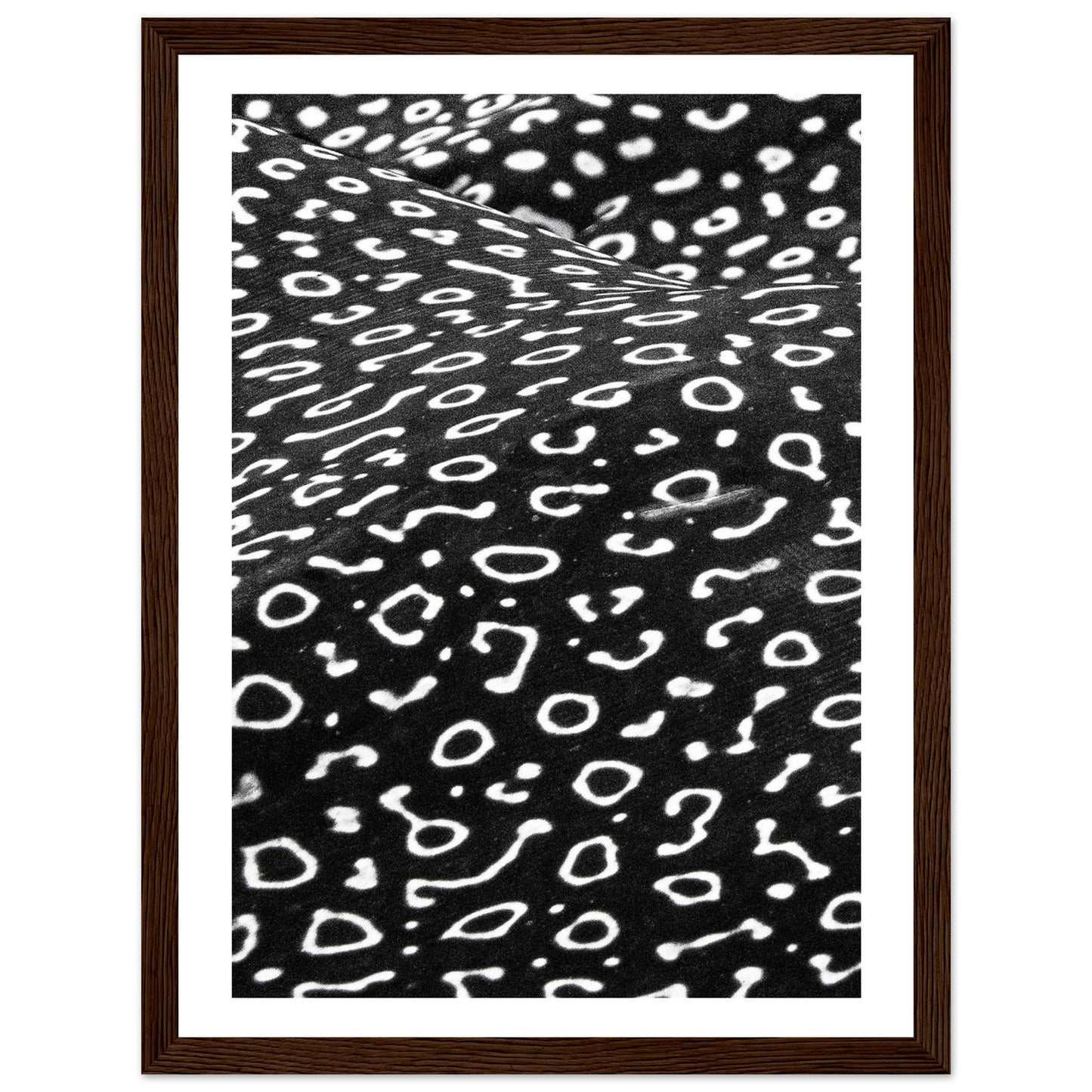 AWARD WINNER 2023 - SPOTTED EAGLE RAY PATTERN - WOODEN FRAME
